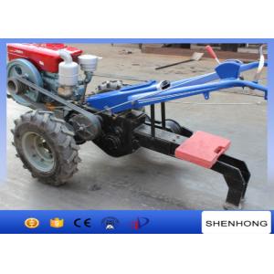 5 Ton Double Drum Two Wheel Walking Tractor Winch For Electric Power Constructio