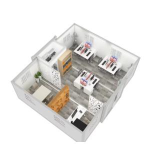 Movable Expandable Prefab Container House With Good Structure Two Bedroom