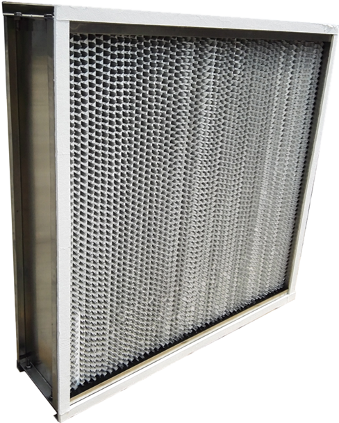 Buy cheap Effective Filtration Grade Hepa Filter with Clapboard and Glass Fibre Media from wholesalers