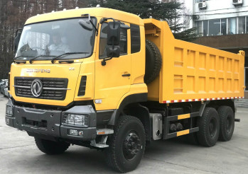 Quality Dongfeng Used Dump Truck 5600X2300X1200 Dimensions 280L Fuel Tank Capacity for sale