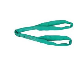 Light Weight Crane Components , Wear Resistance Green Endless Polyester Round