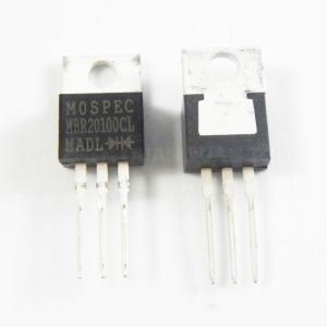 Buy cheap Transistor MBR20100CT Transistor MBR20100 MBR20100CTL Diode Array 1 Pair Common Cathode Schottky Rectifier 100V TO-220 from wholesalers