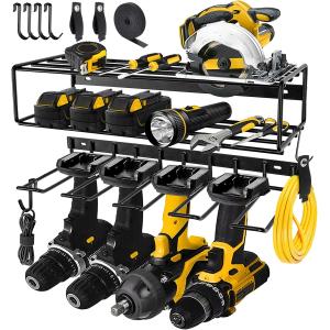 Buy cheap Efficiently Store Tools Cordless Drill Tools Organizer and Storage Rack for Garage from wholesalers