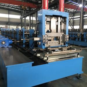 Buy cheap CZ Purlin Roll Forming Machine With PLC Control System from wholesalers