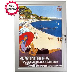 Buy cheap Alu Frame 30mm ODM A2 Locking Poster Frames With Key product