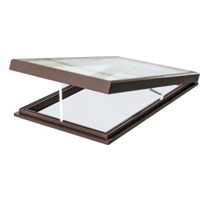 Level 6 Water Tightness Horizontal Opening Pattern Skylight Windows for Your