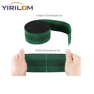 Custom 72mm Malaysia Rubber Belt Sofa Elastic Webbing Band For Sofa
