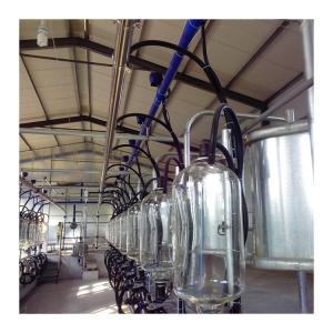 Buy cheap SS304 Herringbone Milking Hall PVC pipeline Parallel Milking Parlor from wholesalers