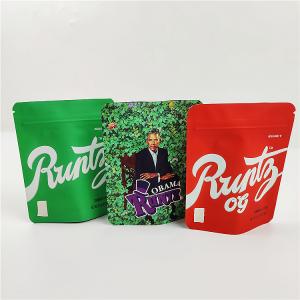 Buy cheap SGS 100mic CMYK Biodegradable Smell Proof Bags Resealable VMPET MOPP from wholesalers