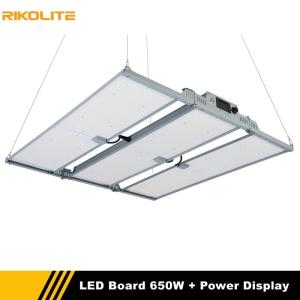 Buy cheap Rikolite Horticulture LED Grow Lights 650w Quantum Boards With Power Display Function from wholesalers