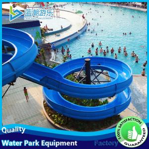 Buy cheap Outdoor Use Fiberglass Water Slide with Combination Available and Color Customized for Amusement Parks from wholesalers