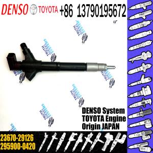 Buy cheap Rial Diesel fuel injector 295900-0420 23670-29126 2367029126 For Toyota Avensis Rav4 2AD-FTV from wholesalers