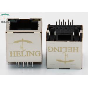 Buy cheap 8P8C Vertical Network Connector RJ45 Modular Jack 180 Degree THT Mounting Type from wholesalers