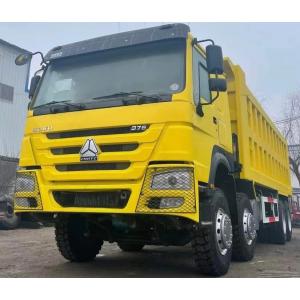 Buy cheap Howo Brand 8x4 Dump Truck 375 Horsepower Manual Transmission Diesel Fuel New Condition For Construction In Africa from wholesalers