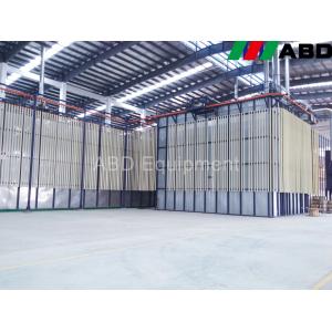 China Online Pre-treatment Equipment Metal Powder Coating Line on sale