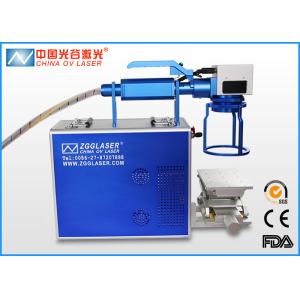 Buy cheap Mini 20W Handheld Laser Marking Machine For Copper Brass , Handheld Laser Marker from wholesalers