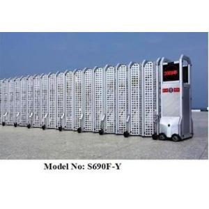 Buy cheap Folding Aluminum Electric Folding Gates With Mesh Screen / Partition from wholesalers