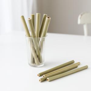Buy cheap 20cm Biodegradable Cocktail Straws Bamboo Straws Bulk 250 Pack from wholesalers