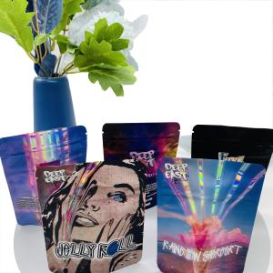 Buy cheap Plastic DEO Farms PET Edible Resealable Mylar Bag 3.5g ziplockk Mylar Bags from wholesalers