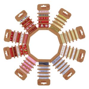 Buy cheap ODM Polyester Ribbon 2mm 10mm 15mm Christmas Gift Wrap Ribbon from wholesalers