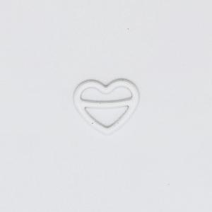 Buy cheap Heart Shape 11mm Bra Adjustment Slides from wholesalers