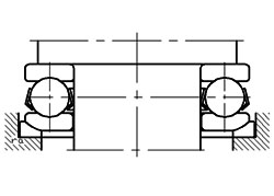 Thrust ball bearings with Spherical Outer Ring 53316