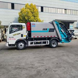 Buy cheap HOWO Waste Removal Compressor Compression Compressed Basement Garbage Truck from wholesalers