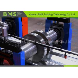 Buy cheap PLC Roll Forming Machine Cold Rolled Sheet Shelf Heavy Column Machine from wholesalers