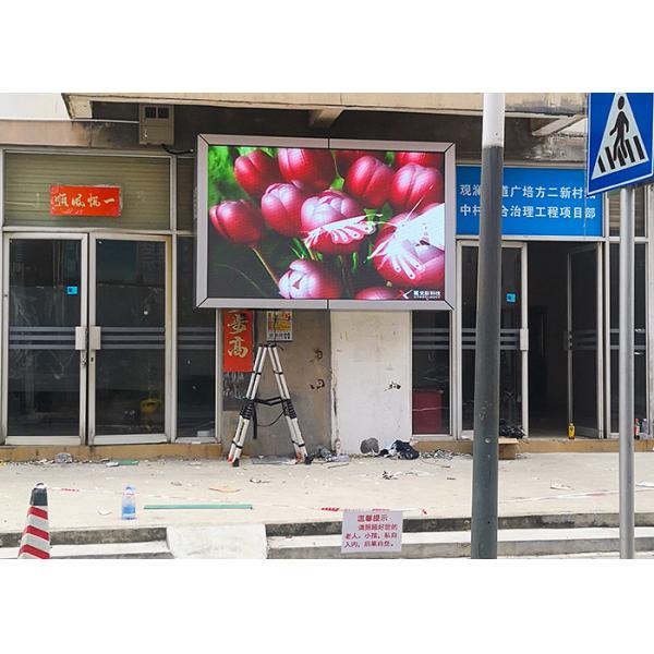 Quality SMD3535 7500CD/sqm Mobile LED Advertising Screens 10mm Pixels for sale