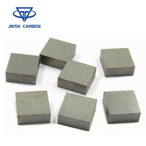 Customized Siz Sintered Carbide Strip , Tungsten Carbide Block Durable