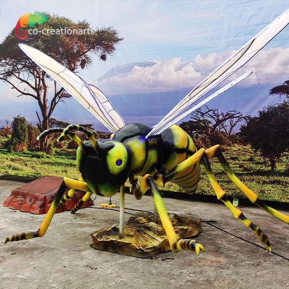 Quality 7meters Robotic Wasp Animatronic Animals for sale