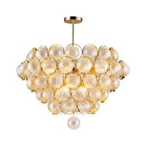 Buy cheap Hollow crystal ball Crystal Bar Raindrop Chandelier Lighting Flush Mount Rectangle Island LED Ceiling Light Fixture from wholesalers