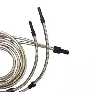 Dual Arm Fiber Optic Light Guide gooseneck microscope illuminator