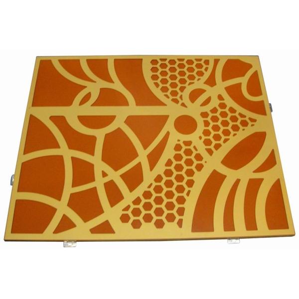 Quality Construction Customized Aluminum Panel 1mm-10mm With Laser Cut Engraved Patterns for sale