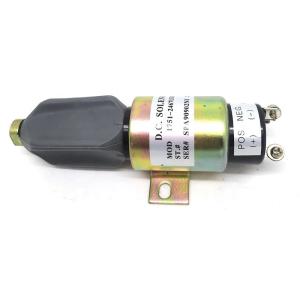 Buy cheap S6K Excavator Electrical Parts , 24v Diesel Engine Stop Solenoid 1751-2467 from wholesalers