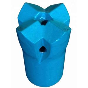 Buy cheap 42mm Diameter Tapered Cross Drill Bit For Mining With 7 11 12 Degrees from wholesalers