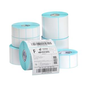 Buy cheap Customized Size Thermal Label Paper Roll For Direct Self Adhesive From Logistics Glassine Paper from wholesalers