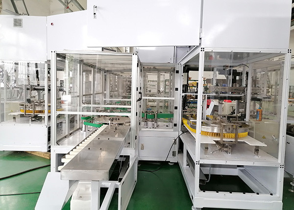 Quality Customized Color Sanitary Napkin Stacker Machine Easy Maintenance Energy Saving for sale