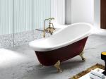 Buy cheap PMMA Acrylic Free Standing Bathtub Ergonomic Soaking Function SP1711A B from wholesalers