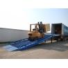 Buy cheap 10 Ton Fixed Hydraulic Dock Leveler , Portable Loading Dock Ramps DCQ10-0.7 from wholesalers