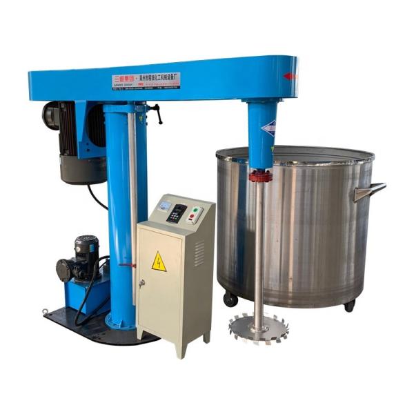 Quality Acrylic Paint Coatings Emulsion Making Machine with Professional Dissolver Mixer for sale