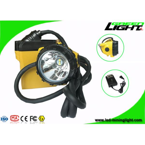 SAMSUNG Battery Led Miners Cap Lamp IP68 Waterproof 25000 Lux Brightness