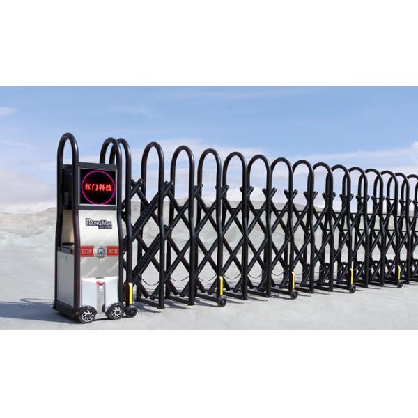 Buy cheap Industial Grade Trackless Automatic Folding Gate With Aerodynamic Design from wholesalers