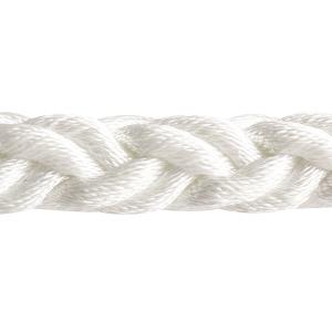 Buy cheap White Color 10-160mm 2 Inch Custom 8 Strands Braided Nylon Rope for Marine Boat &ship Rope from wholesalers