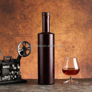 Hand Model Glass Vodka Wine and Liquor Bottles in 500ml 700ml 750ml for