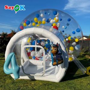 Buy cheap Warehouse 10ft Kids Bubble House Transparent Inflatable Party Bubble Balloon Houses Dome from wholesalers