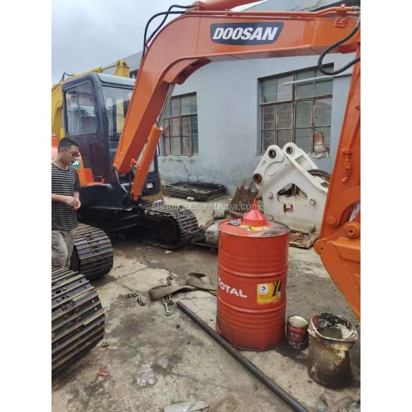 Doosan hot sale Mini excavator used doosan ex55 Second hand hydraulic crawler excavator DOOSAN DH55 Korea origin