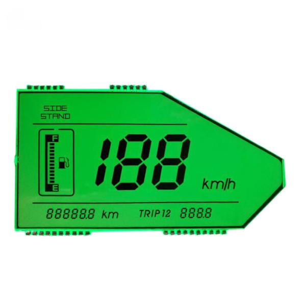 Buy cheap 7 Segment Motorcycle Speedometer TN LCD Screen Transflective from wholesalers