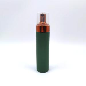China Big Retro Matte Plastic Bottle Face Cleasing With Foam Pump on sale