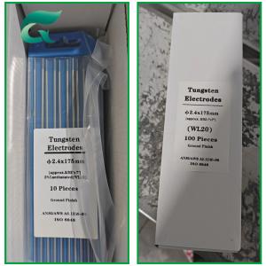 Green WP Pure Tungsten Electrode 4.8mm Diameter